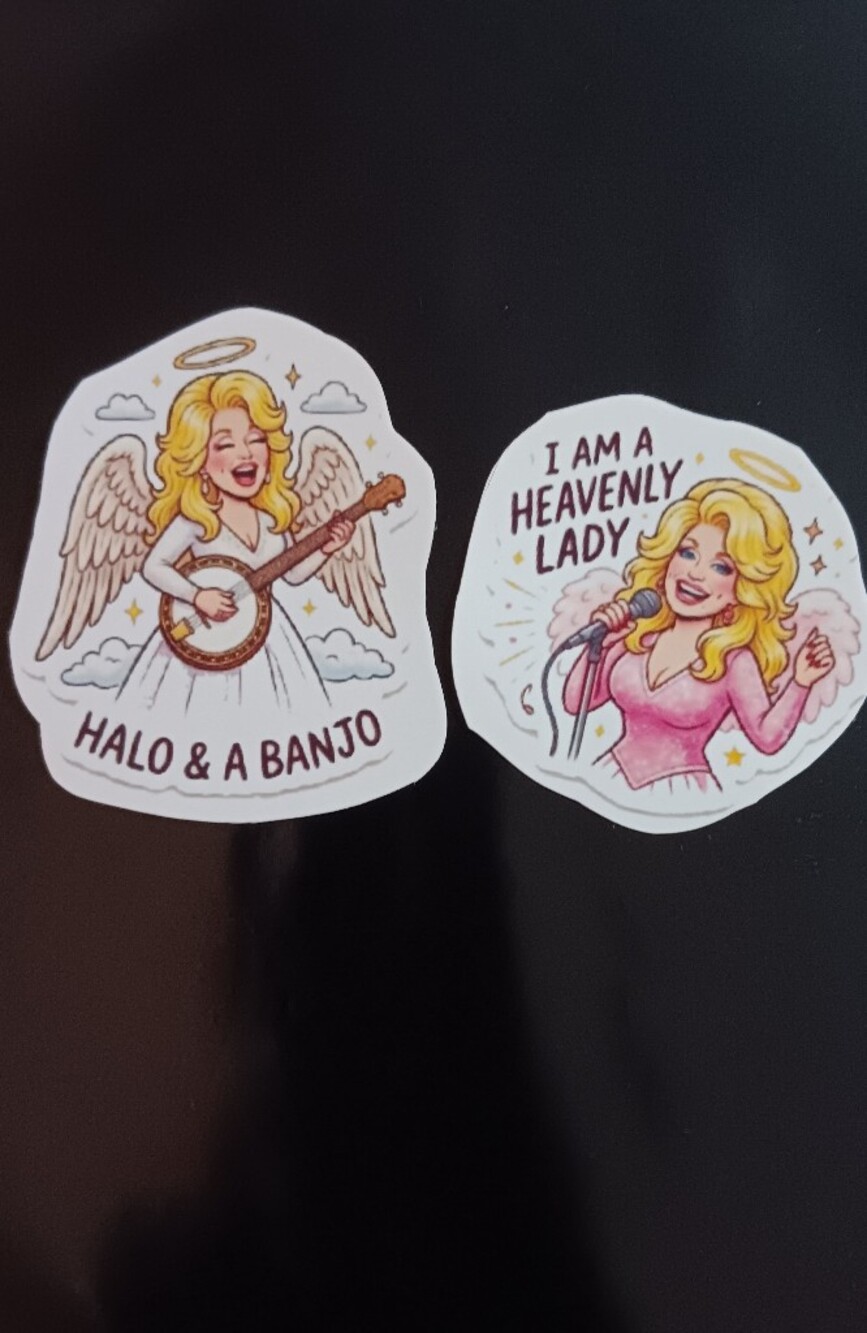 Handmade Stickers - Dolly